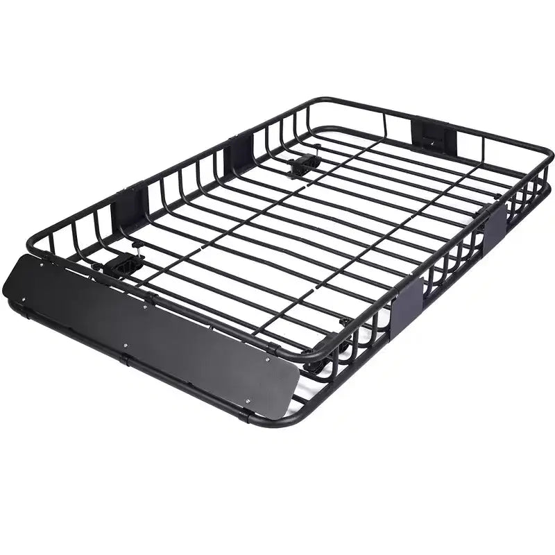 Panier de toit robuste de 68 kg, panier de porte-bagages universel de 168 x 100 cm, porte-bagages de toit résistant aux intempéries, montage supérieur