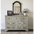 GDFStudio Graham Farmhouse 47.5 Wood Dresser with 7 Drawers