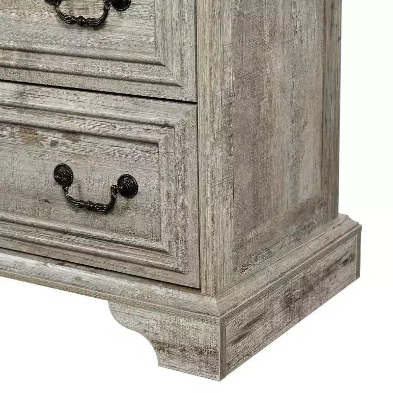 Commode en bois 7 tiroirs GDFStudio Graham Farmhouse 47,5