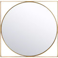 Perrin Mirror - 32 x 32 - MRR3065 - Gold - Safavieh