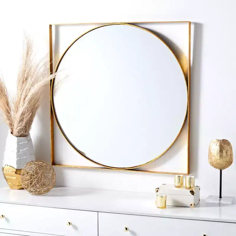 Miroir Perrin - 32 x 32 - MRR3065 - Or - Safavieh