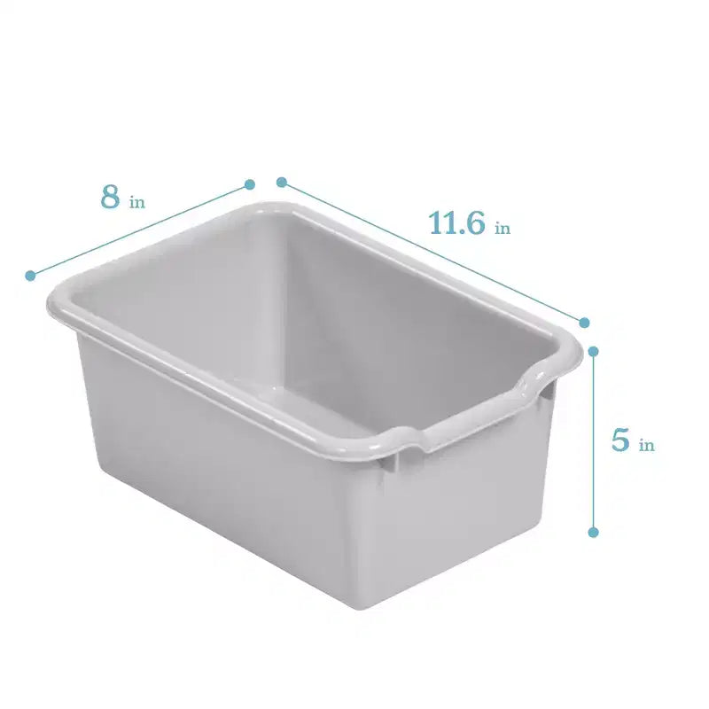 Armoire de rangement ECR4Kids Streamline 20 bacs et 20 bacs à façade ouverte, 4x5, Meuble pour enfant