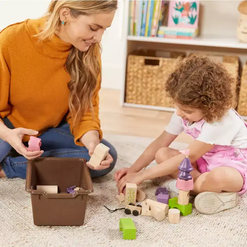 Armoire de rangement ECR4Kids Streamline 20 bacs et 20 bacs à façade ouverte, 4x5, Meuble pour enfant