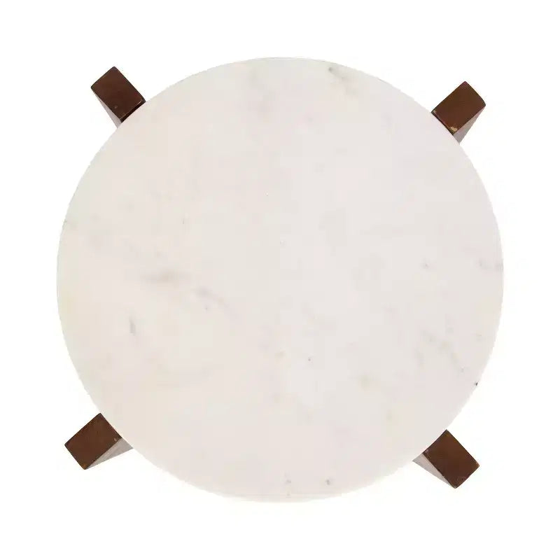 Table d'appoint ronde Moxley par Kate et Laurel