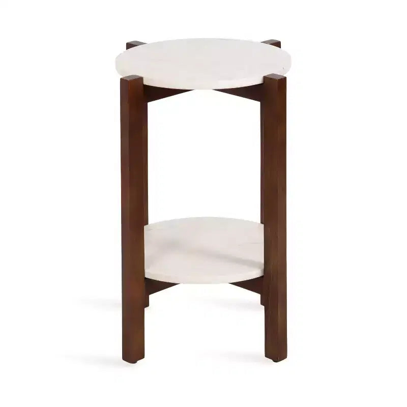 Table d'appoint ronde Moxley par Kate et Laurel