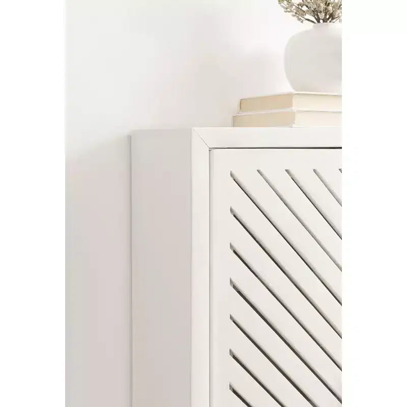 Armoire de salle de bain haute à 2 portes Mezzeta de Kate et Laurel