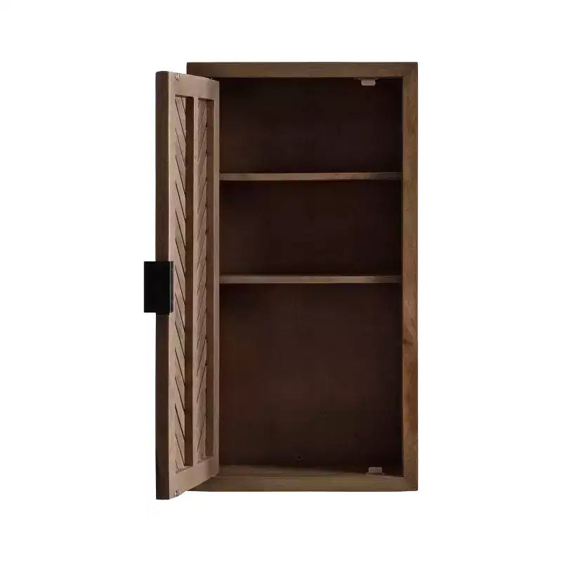 Armoire de salle de bain haute à 2 portes Mezzeta de Kate et Laurel