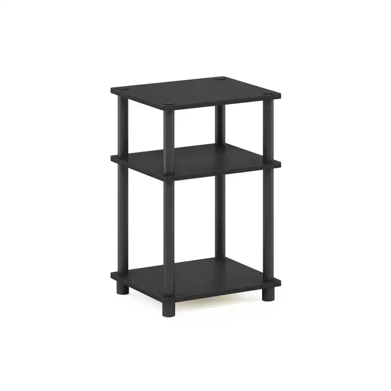 Table d'appoint réversible HOMLUX 3 niveaux avec étagère de rangement pour canapé-lit