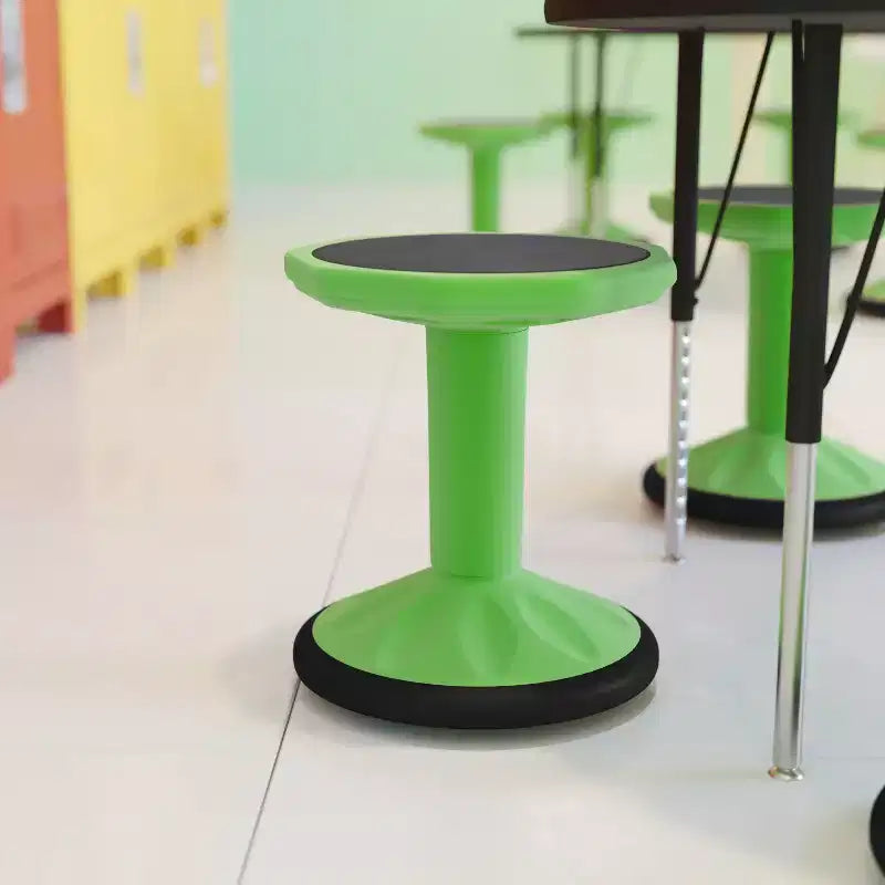 Flash Furniture Lucas Tabouret actif flexible à hauteur fixe pour enfant pour la salle de classe et la maison avec base antidérapante