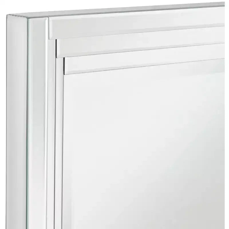 Lot de 2 miroirs muraux Uttermost Vedi en verre étagé 24 3/4 x 36 3/4