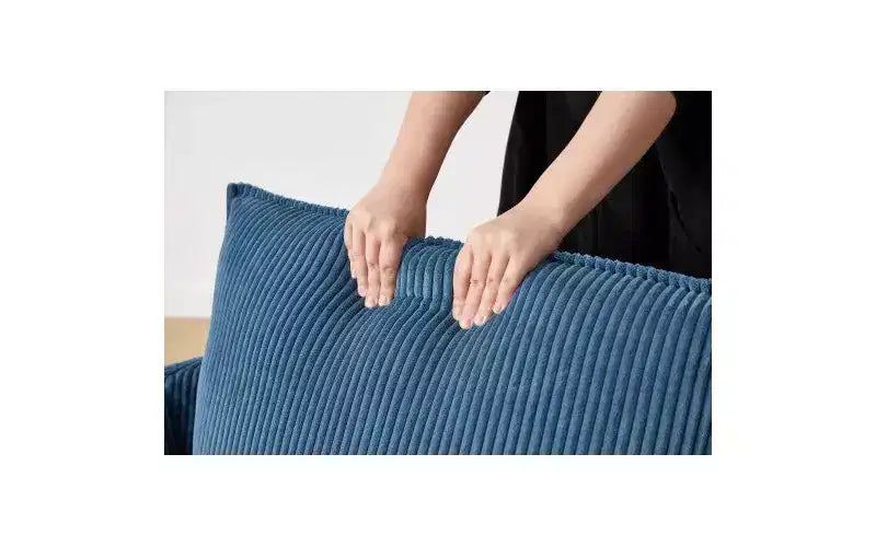 Fauteuil pivotant avec dossier incurvé et structure en bois massif, fauteuil rond rembourré pour salon, chambre, bureau.