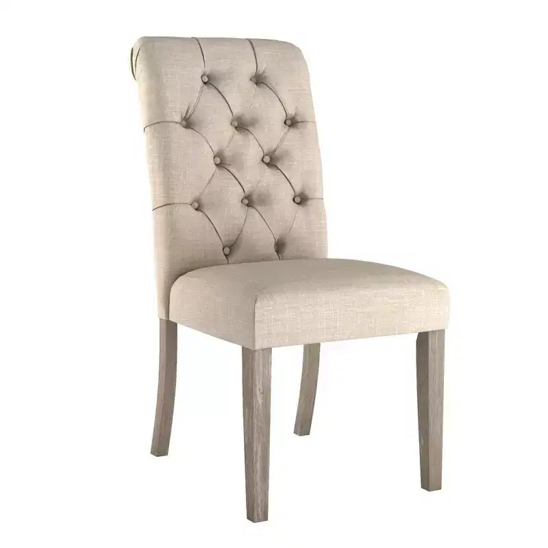 Chaises Parsons Gramercy à dossier roulé et touffeté (lot de 2) - iNSPIREQ