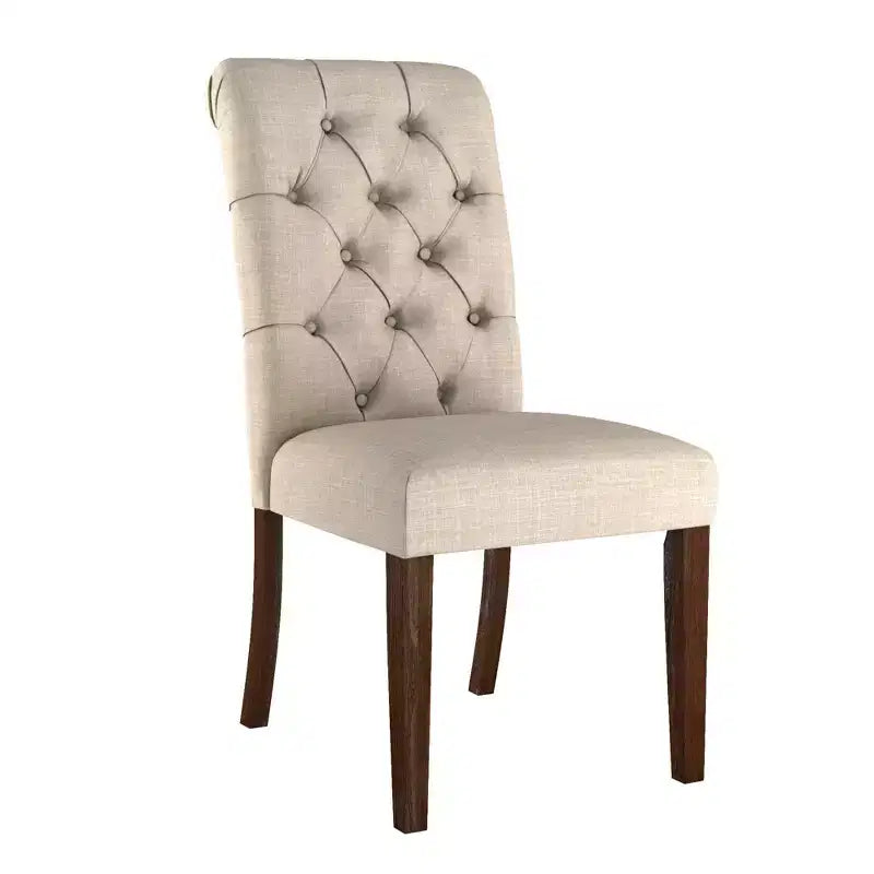 Chaises Parsons Gramercy à dossier roulé et touffeté (lot de 2) - iNSPIREQ