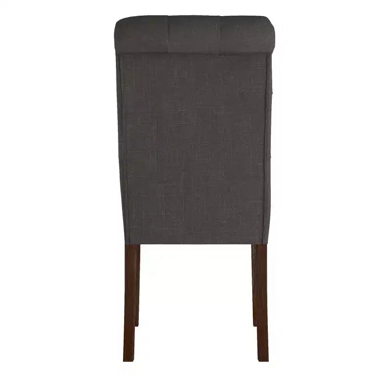 Chaises Parsons Gramercy à dossier roulé et touffeté (lot de 2) - iNSPIREQ