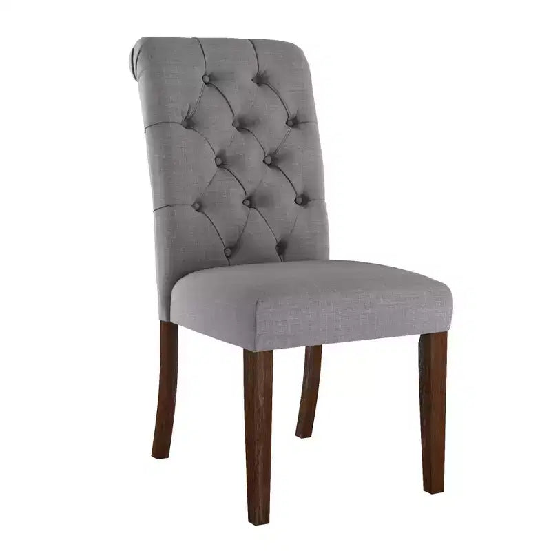 Chaises Parsons Gramercy à dossier roulé et touffeté (lot de 2) - iNSPIREQ