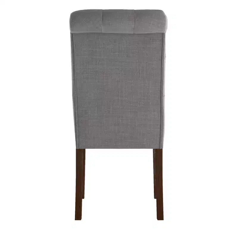 Chaises Parsons Gramercy à dossier roulé et touffeté (lot de 2) - iNSPIREQ