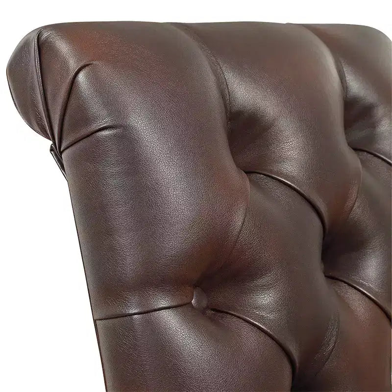 Chaises Parsons Gramercy à dossier roulé et touffeté (lot de 2) - iNSPIREQ