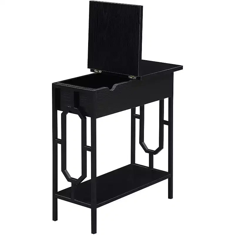 HomeStock Rectangle Metal Table Top End Table 1 -piece