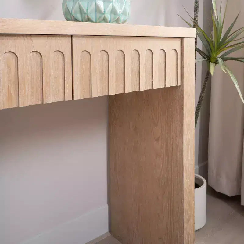 Console en bois moderne GDFStudio Camden de 59,2 pouces avec 4 tiroirs