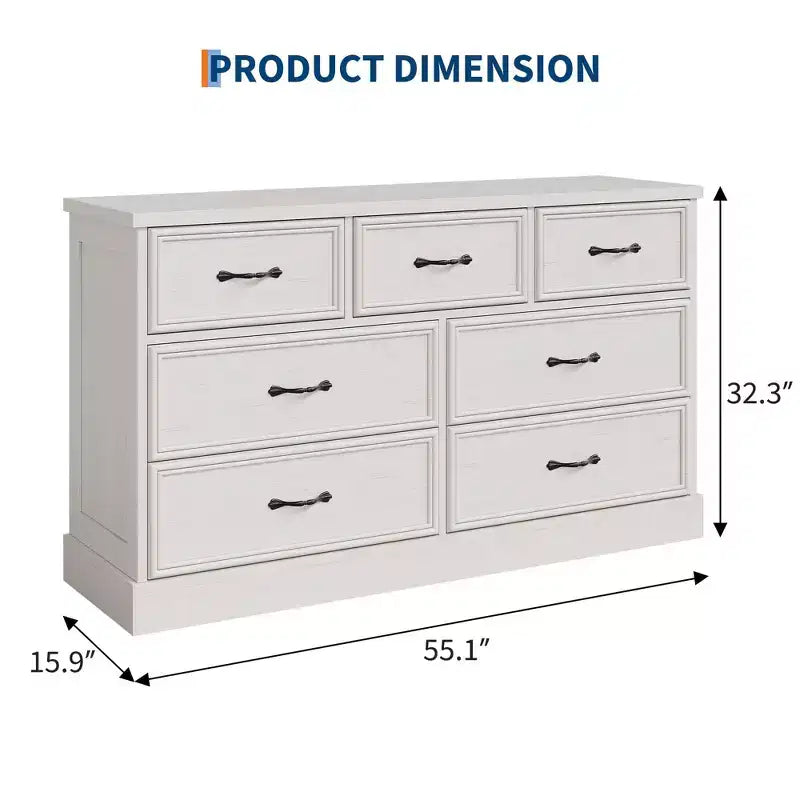 Commode à tiroirs à niveaux multiples, bahut moderne du milieu du siècle, poignée métallique, pour salon, entrée