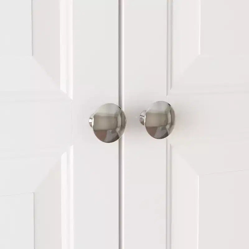 Armoire-penderie Famapy 2 portes et 3 tiroirs avec pieds hauts