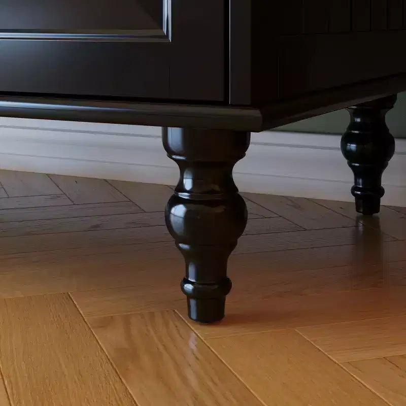 Armoire-penderie Famapy 2 portes et 3 tiroirs avec pieds hauts