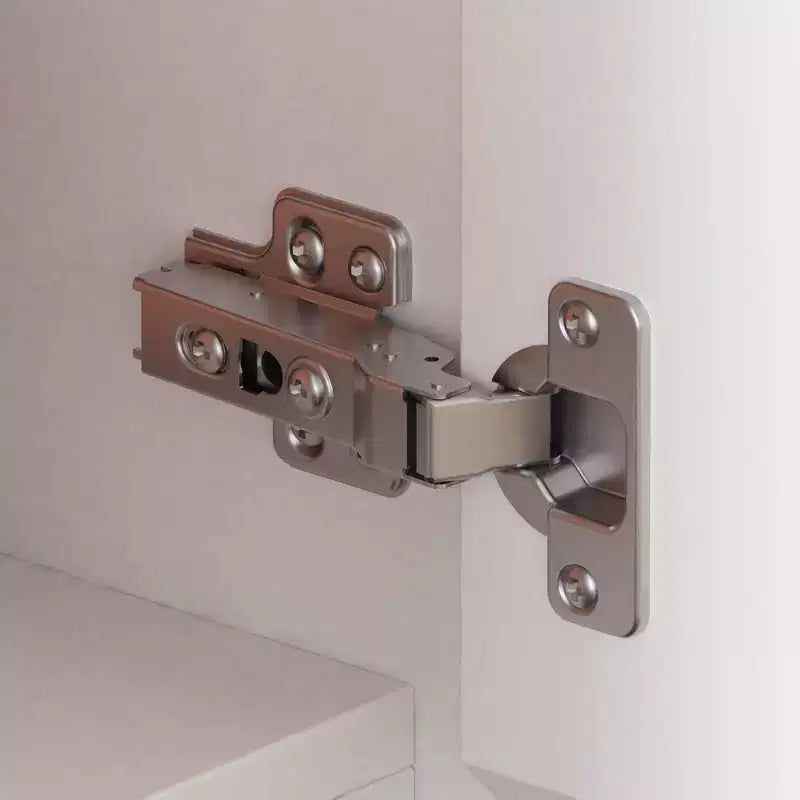 Famapy Armoire à bijoux blanche avec vitrine en verre verrouillable, Organisateur de rangement moderne sur pied pour chambre à coucher, cuisine et salon