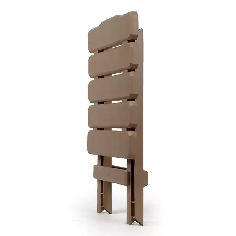 Camco Table d'appoint pliante portable Adirondack, petite, pour camping, résistante aux intempéries, antirouille, en plastique durable, pour utilisation intérieure et extérieure, coloris sauge