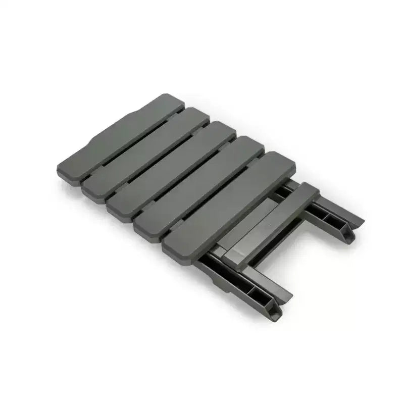 Camco Table d'appoint pliante portable Adirondack, petite, pour camping, résistante aux intempéries, antirouille, en plastique durable, pour utilisation intérieure et extérieure, coloris sauge