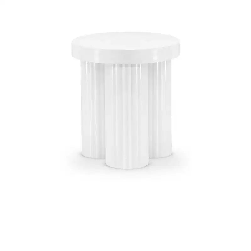 Meridian Furniture Rhodes White End Table