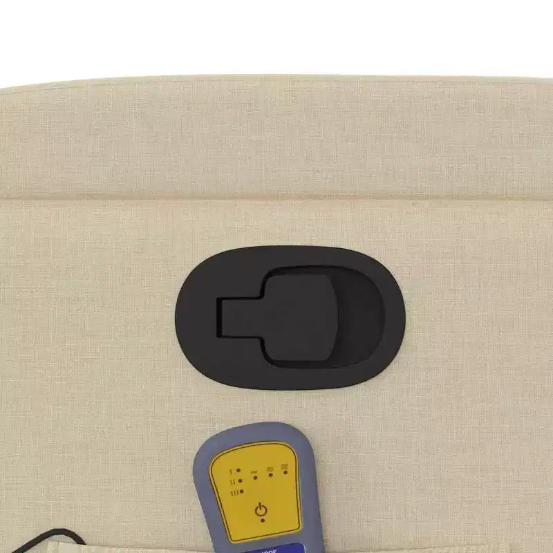 vidaXL Fauteuil inclinable de massage avec fonction releveur Gris clair
