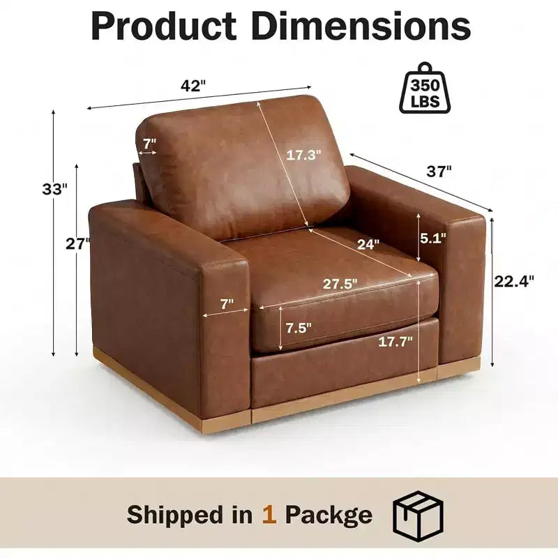 Canapé modulable Dyonery Deep Seat pour salon, structure en bois massif, coussins à ressorts, housses amovibles, assemblage facile pour petits espaces
