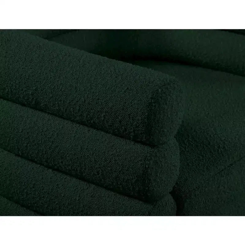 Meridian Furniture Chaise en tissu bouclé Tessa