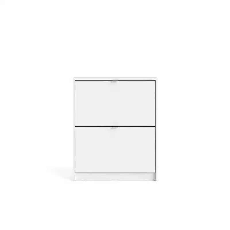 Tvilum, Bright 2 Drawer Shoe Cabinet