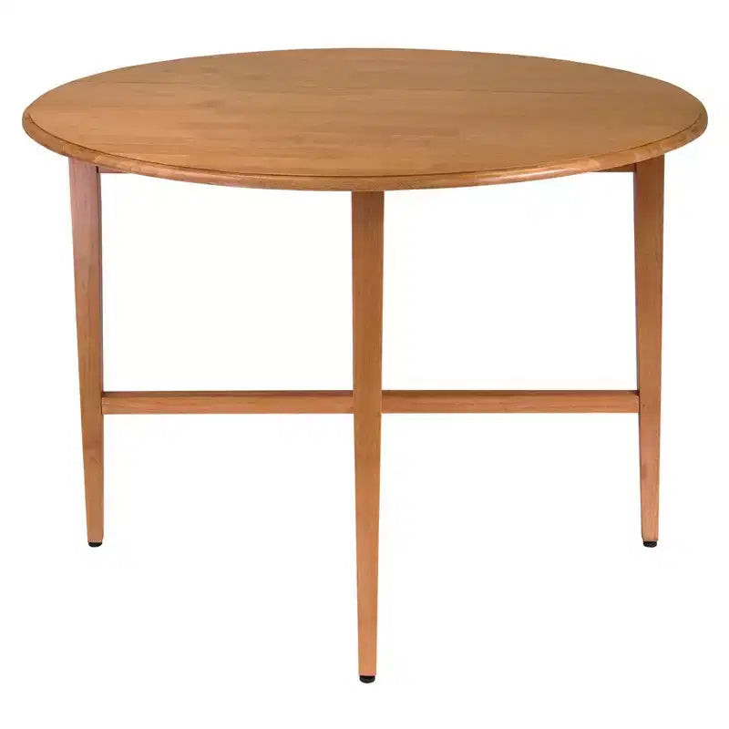 Hannah Double Drop Leaf Dining Table Wood/Light Oak - Winsome