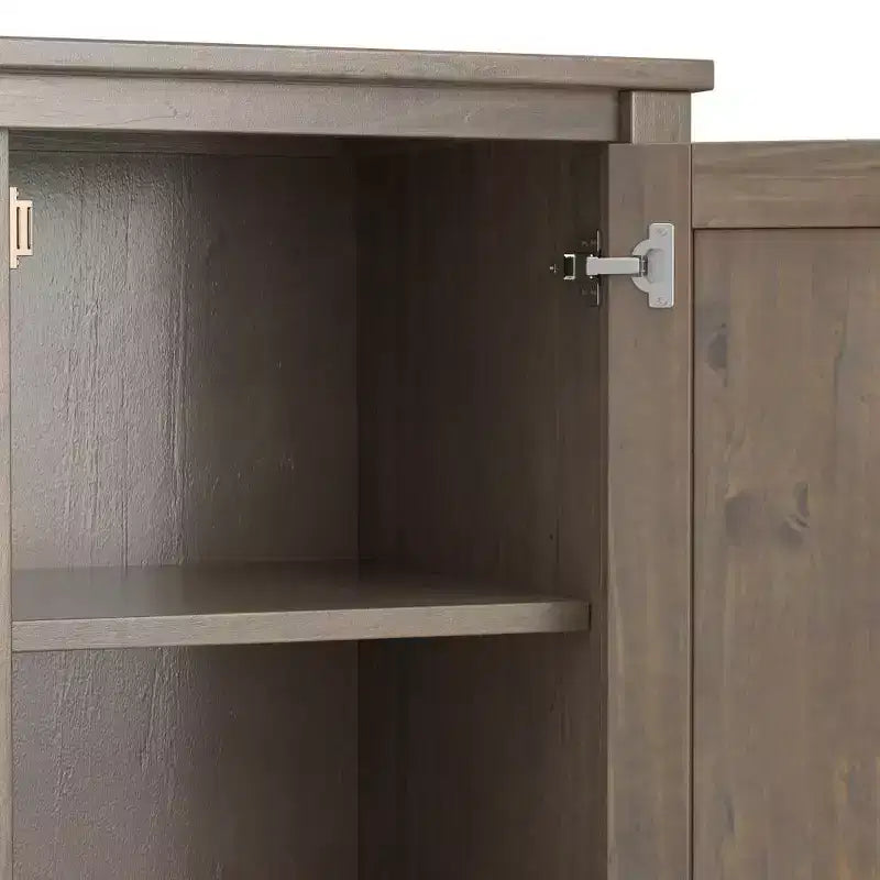Meuble TV moyen WyndenHall Cantina pour téléviseurs jusqu'à 60 po, marron fumé