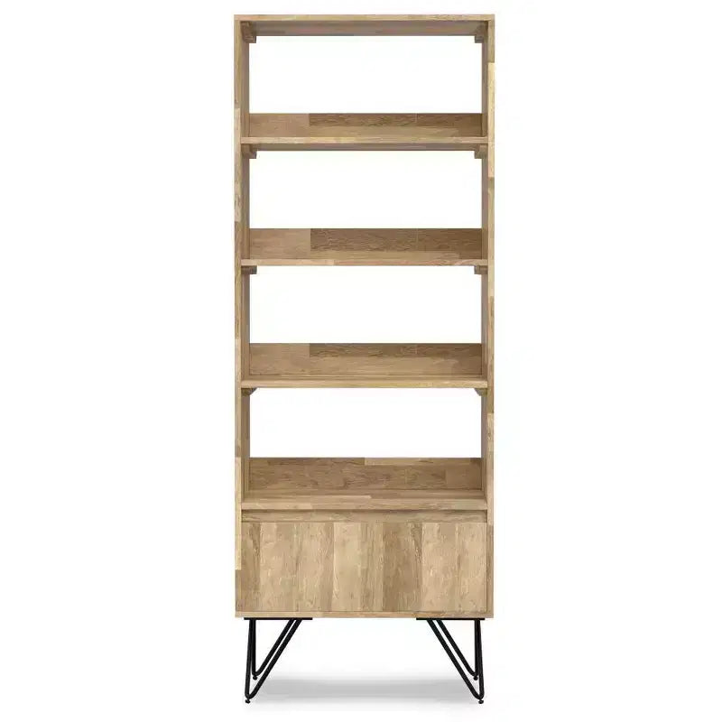WyndenHall Bibliothèque haute Moreno 163 cm, naturelle
