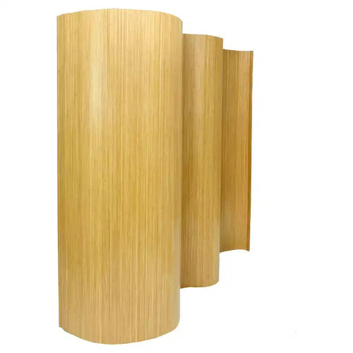 Paravent bambou ondulé 1,8 m - Mocha foncé