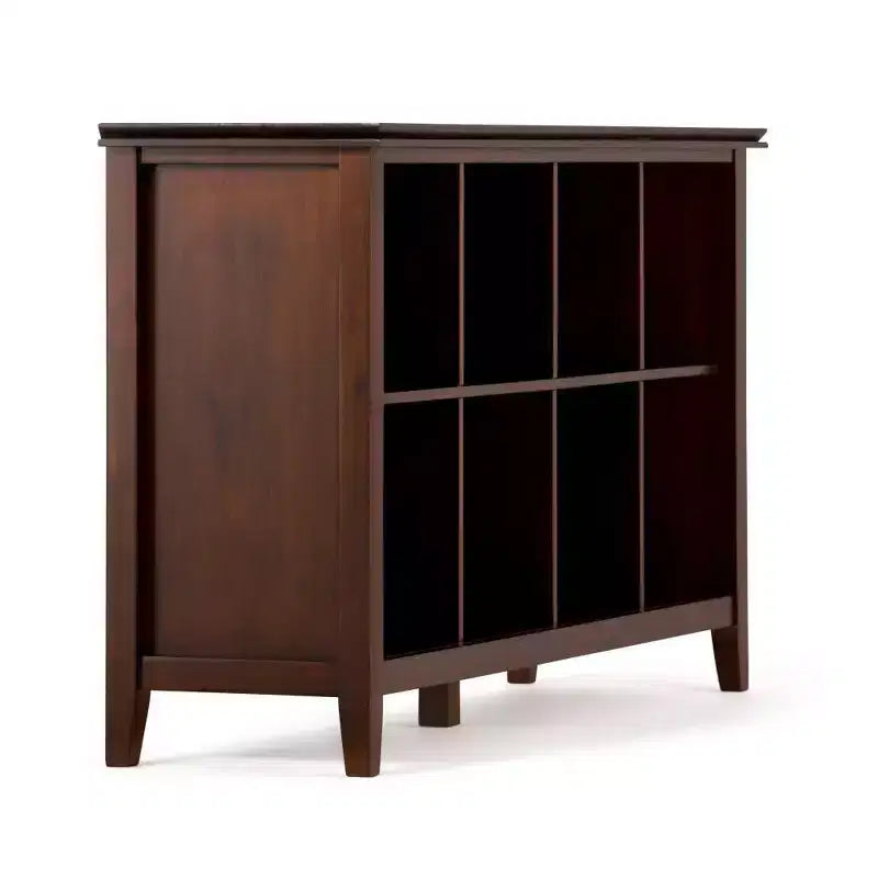 Table basse Barrie 57 po, brun roux - WyndenHall : Rangement moderne en pin, forme rectangulaire