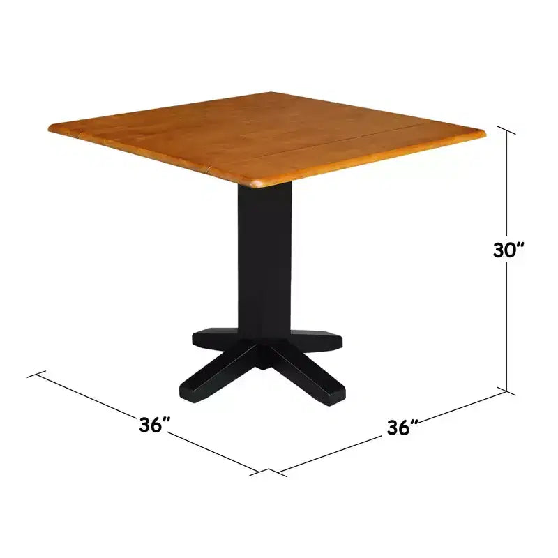 Table de salle à manger à double abattant Sanders Square 36 - International Concepts