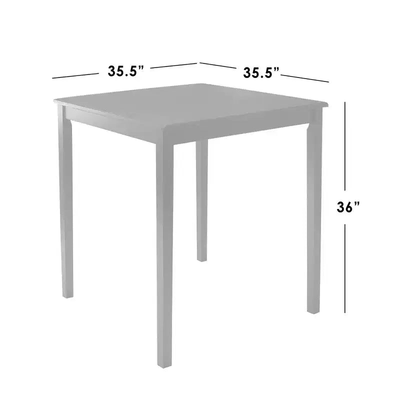 Table à manger carrée hauteur comptoir Buylateral Belfast