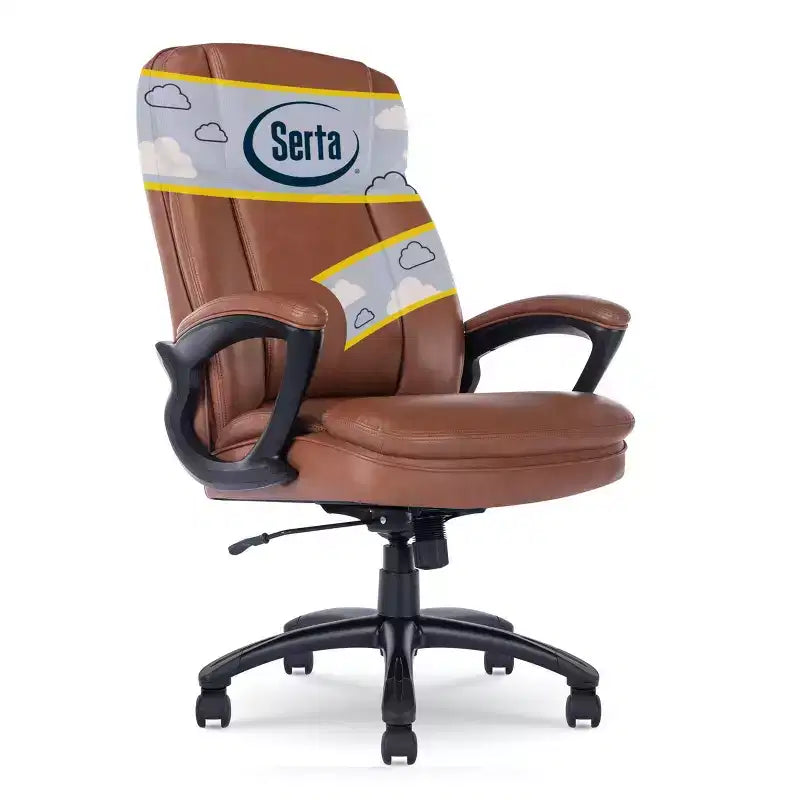 Fauteuil de bureau pour personnes de grande taille - Serta