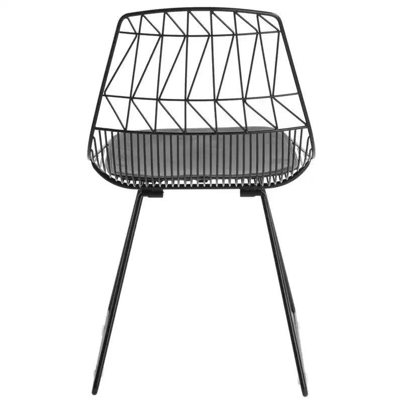 Lot de 2 chaises en métal Vivi - Adore Decor