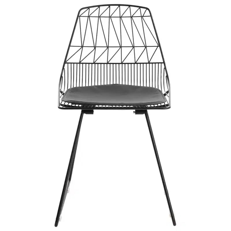 Lot de 2 chaises en métal Vivi - Adore Decor