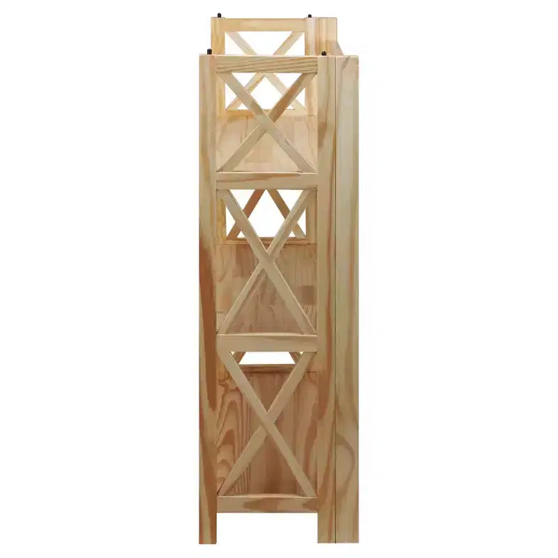 38 Bibliothèque pliante à 3 niveaux - Flora Home