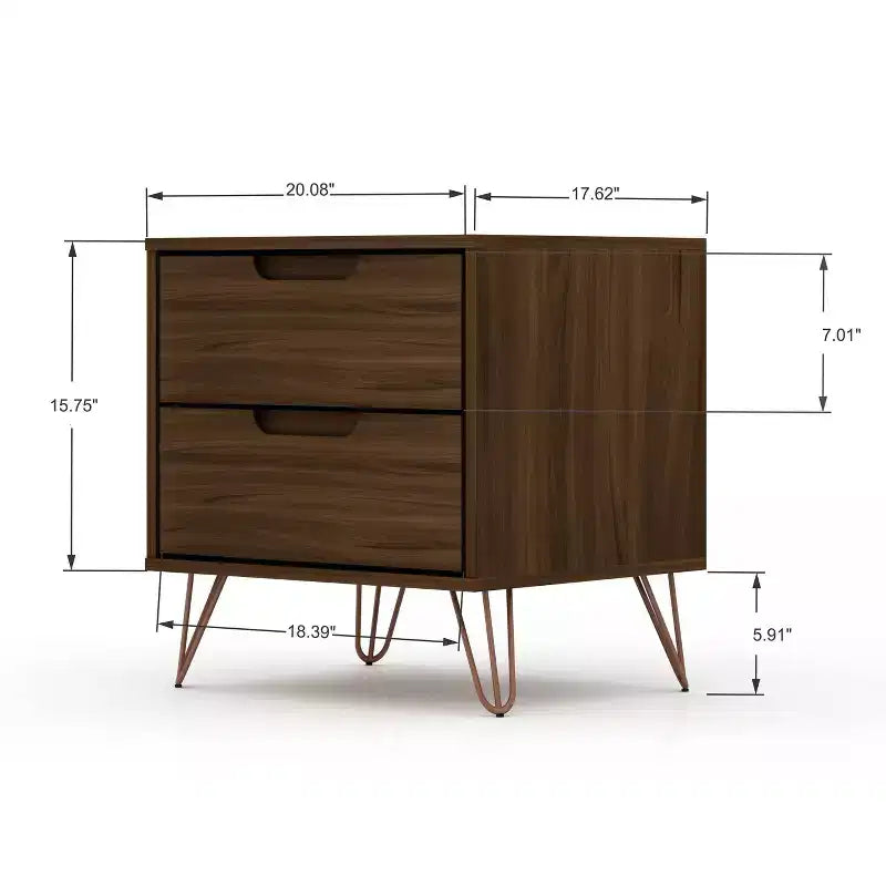 Table de chevet Rockefeller 2.0 - Manhattan Comfort