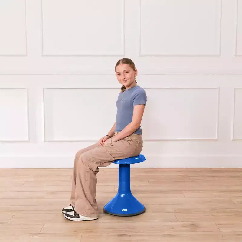 Tabouret oscillant ECR4Kids ACE Active Core Engagement, hauteur d'assise de 45,7 cm, sièges flexibles