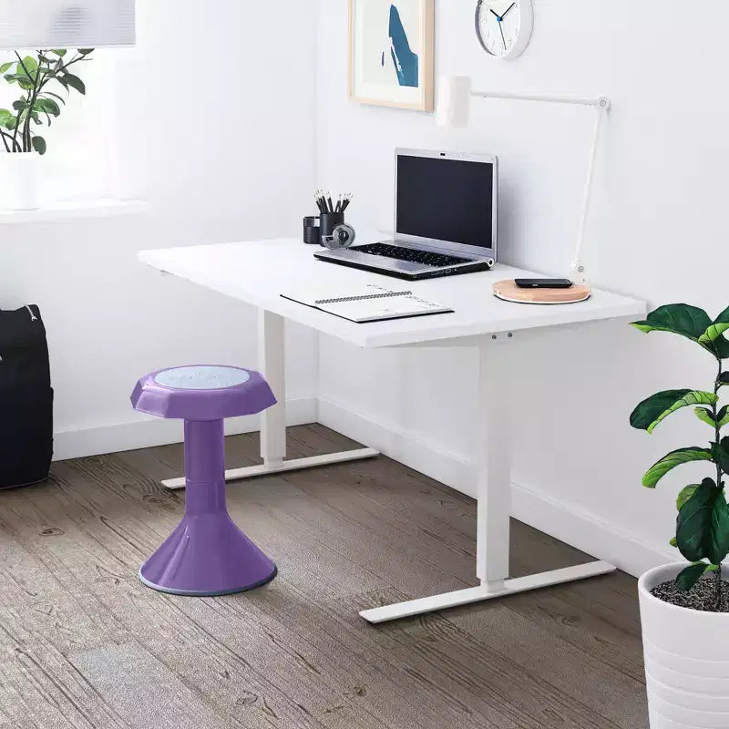Tabouret oscillant ECR4Kids ACE Active Core Engagement, hauteur d'assise de 45,7 cm, sièges flexibles