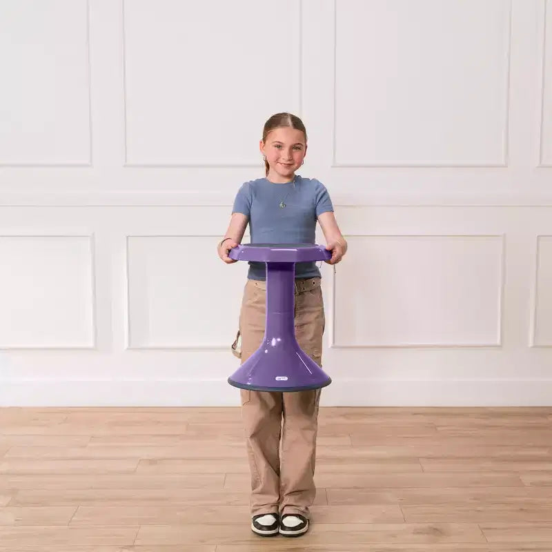 Tabouret oscillant ECR4Kids ACE Active Core Engagement, hauteur d'assise de 45,7 cm, sièges flexibles