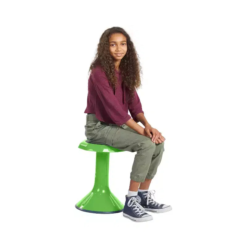 Tabouret oscillant ECR4Kids ACE Active Core Engagement, hauteur d'assise de 45,7 cm, sièges flexibles